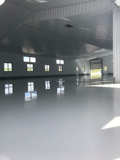 commercial polyaspartic epoxy flooring for blank